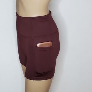 HIGH WAISTED BIKER SHORT